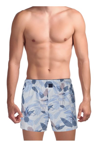 The Don Gray - Multi-colored Men's Patterned Boxer TDNPOP125