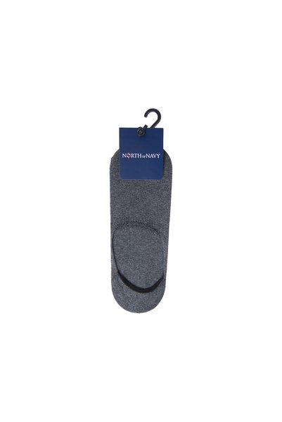 Anthracite Melange Men's Ballerina Socks Ul002