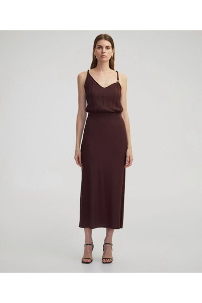 Knitwear Midi Skirt