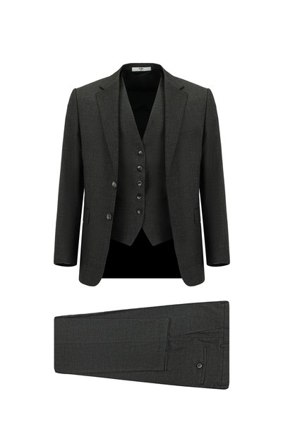 6 Drop Regular Fit Standard Cut Combination Vest Suit