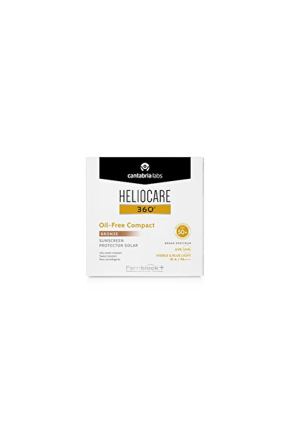 360 Oil Free компактен SPF50+ бронзен крем за сончање 10 g
