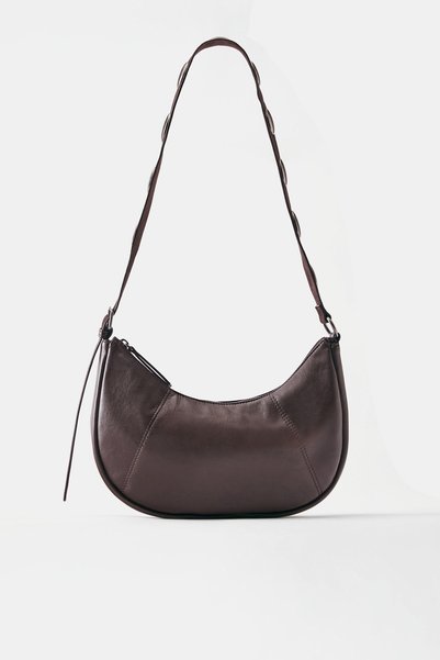 Crossbody bag with staple detail
