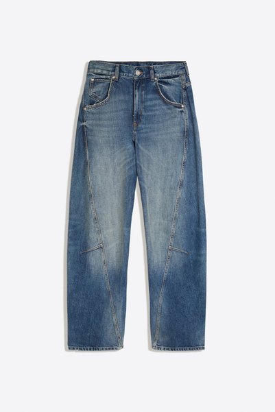 Low Waist Barrel Fit Jeans