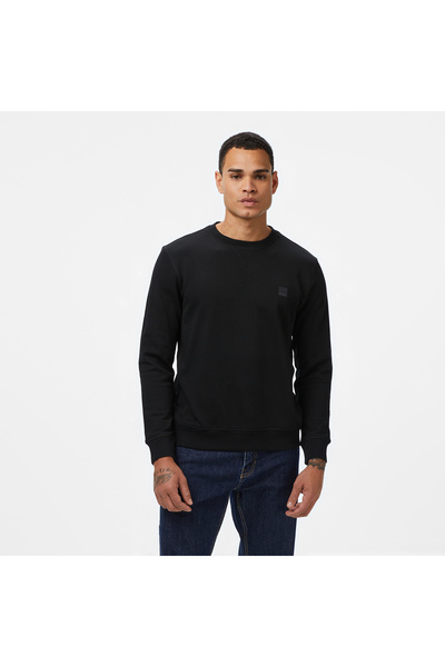 100% Cotton Regular Fit Crew Neck Sweat Men's Sweat 50509323 001
