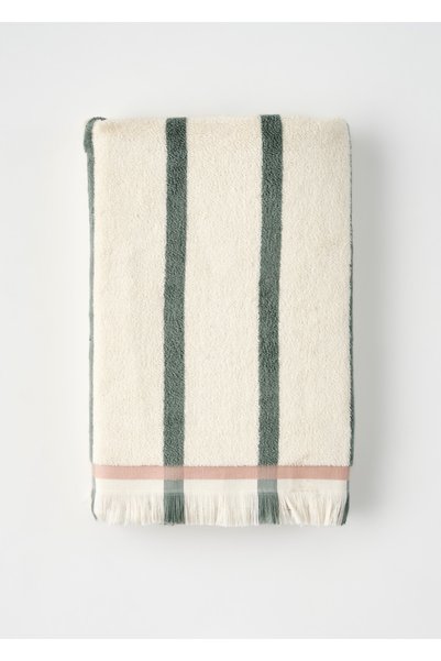 100% Cotton Ella Bath Towel Green (90X150 cm)