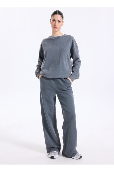 Anthracite Women's Sweatpants M5Wl-Ea1071