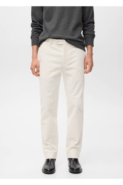 Regular Fit Corduroy Cotton Trousers