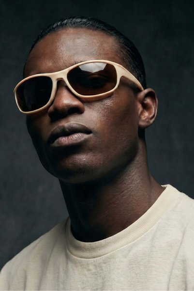Edgar Beige Brown Men's Sunglasses