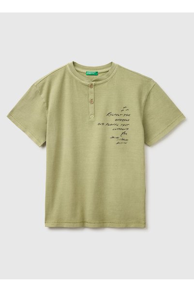 Khaki Boys' Embroidered T-Shirt 3Pcmc10To