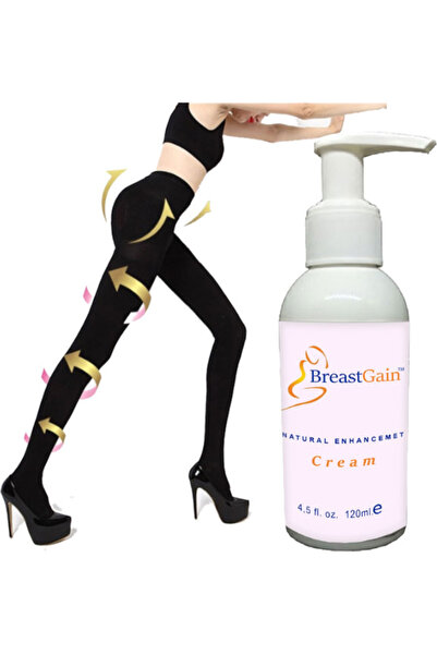 Breastgain крем за гради 120ML + L-XL големина супер паметни хеланки со микрокапсули