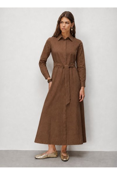 Brown Women's Tunic M2Mz1030120395