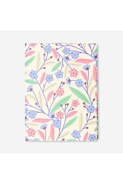 Flower Patterned Small Notebook