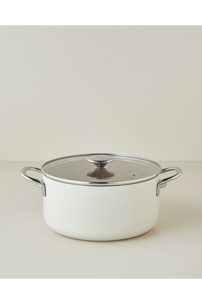Prego CeraWell плитка тенџере 26 cm крем - кафеава