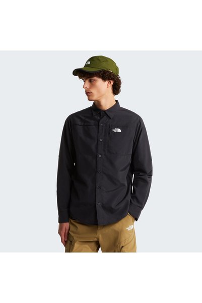 M Sequoia Long Sleeve Shirt Black