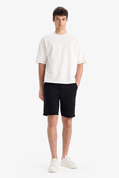 100% памучни Regular Fit бермуди E1231AX25SM