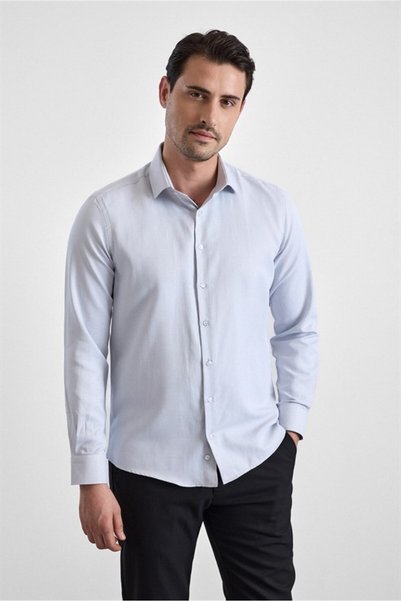 Taş Slim Classic Collar Casual Shirt