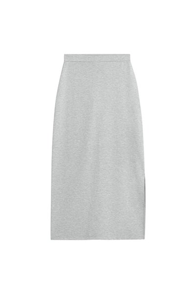 Hotfix Printed Twisted Skirt