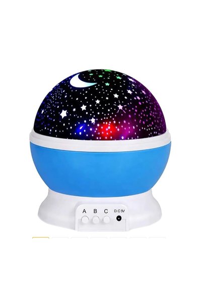 Star Master Rotating Starry Sky Projection Night Light Blue