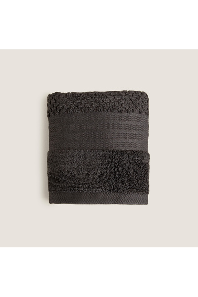 Maura Bamboo Hand Towel 30X50 cm Anthracite