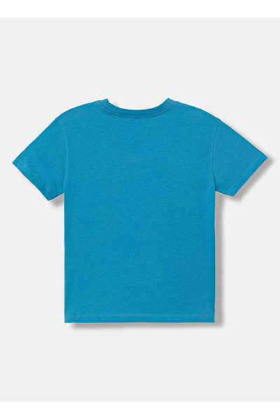 Blue Boy's Printed T-Shirt 3I1Xc10Tf