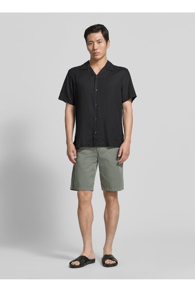 Khaki Men's Regular Fit Shorts Chino-Tapered-Ds-1-S_50560372