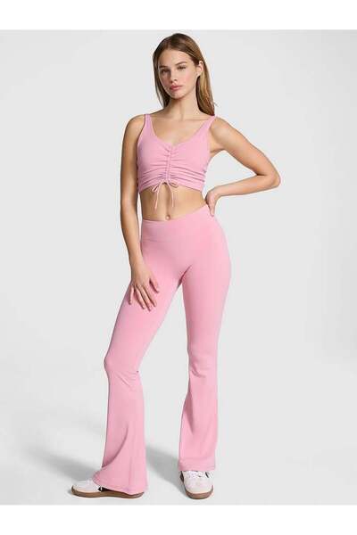 Relay Gathered Flare Leggings