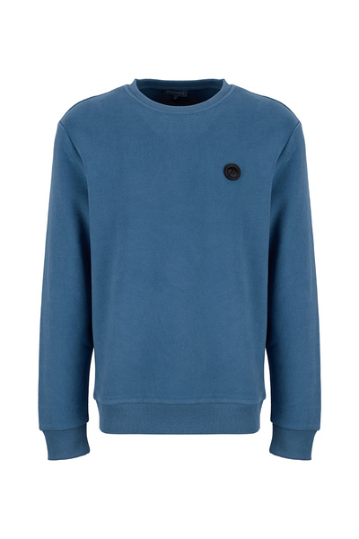D5Wm-Swt3940 Blue Men's Sweatshirt