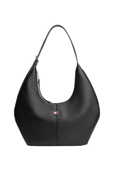 Black Women's Shoulder Bag Tjw Slouchy City Hobo