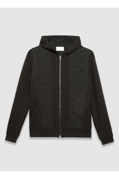 Black Men's Regular Fit Coat M245023