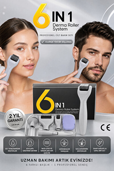 DRS 6in1 Dermaroller System СЕТ црн