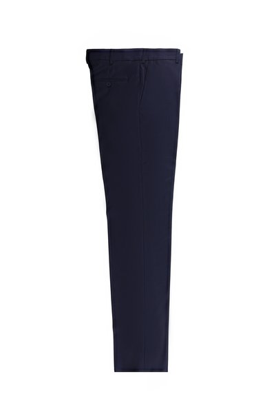 4 Drop Relaxed Fit Comfortable Cut Woolen Classic Fabric Trousers