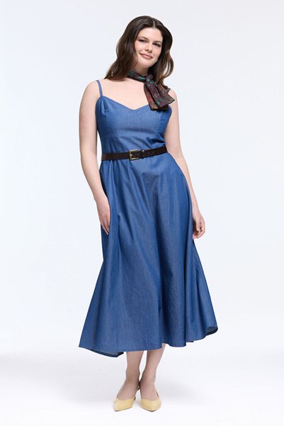 Denim Sleeveless Dress