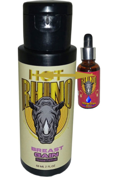 Bonie Rhino крем за обликување на гради + специјални капки за жени