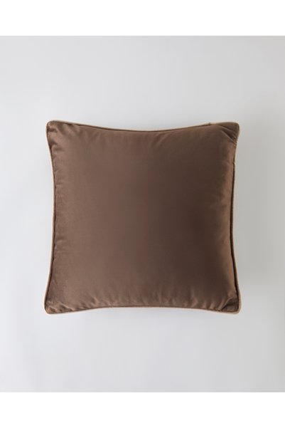 Mocha Decorative Throw Pillow 45X45 cm Bitter Brown