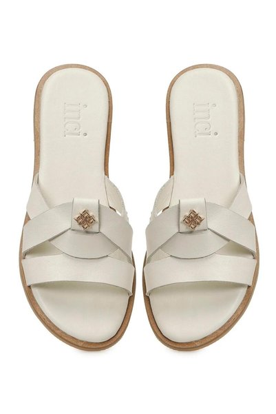 Kelia 36/40 Women's Genuine Leather Premium Slippers