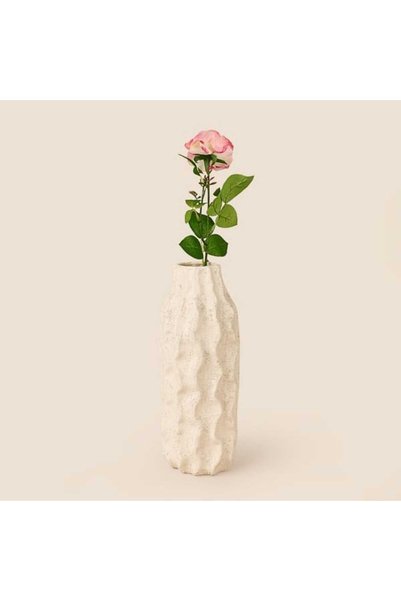 Deco Layered Rose Artificial Branch Flower - Light Pink - 50 cm