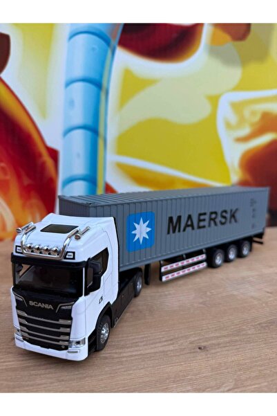 Scania камион метален diecast 31CM контејнерски транспортер Mercedes Actros камион
