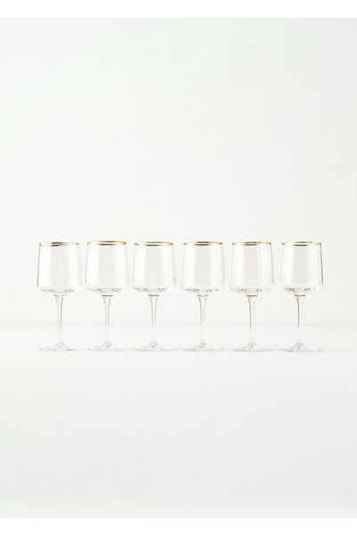 Premium Goblet 6-Piece Gold (320 Cc)