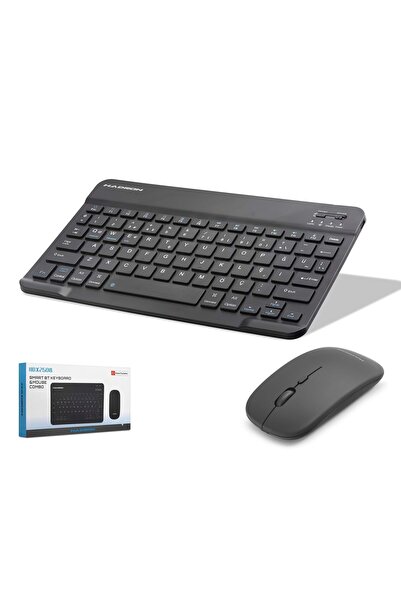 HDX2508 безжичен Bluetooth паметен сет тастатура и глувче на полнење 1600 DPI црна