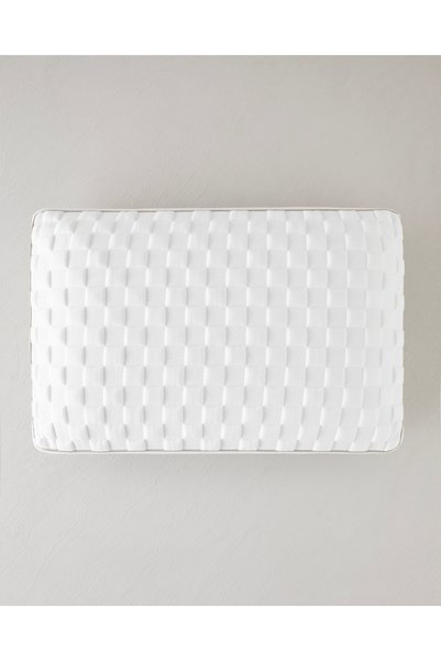 Prime Air Conditioned Visco Pillow 40X60X15 cm White-Gold