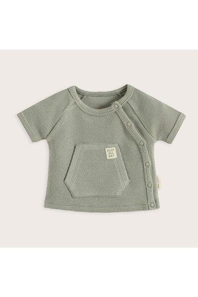 Cute Circus Pocket Tshirt Green