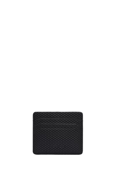 Men's Black Leather Card Holder 000A2D310326