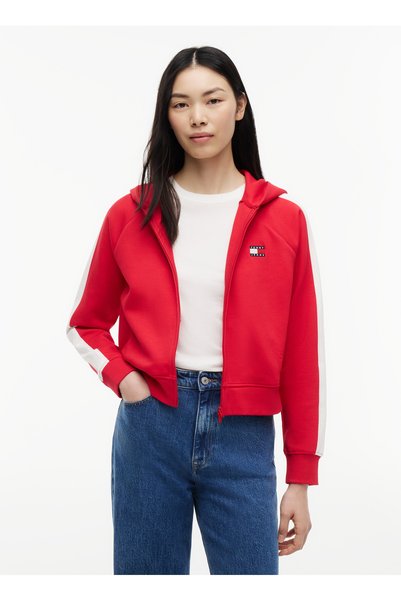 Red Women's Cardigan DW0DW23146XK9