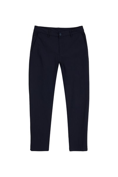Navy Blue Men's Regular Fit Trousers BBSS26MPT005