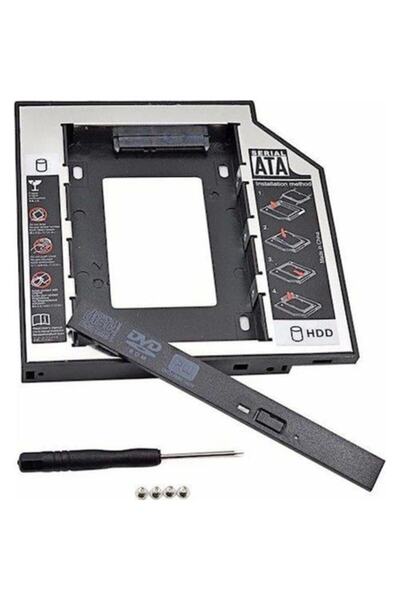 Net Dünya 9.5mm Caddy Ssd Sata кутија за хард диск, држач за лаптоп Hdd