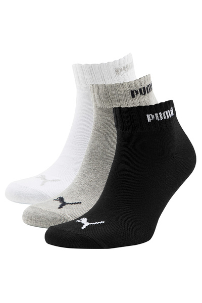 Quarter-V 3P Unisex Multi-Colored Training Socks 88749804