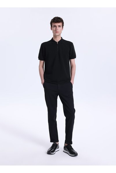 Black Men's Jogger Pants F6Sm-Pnt 2500