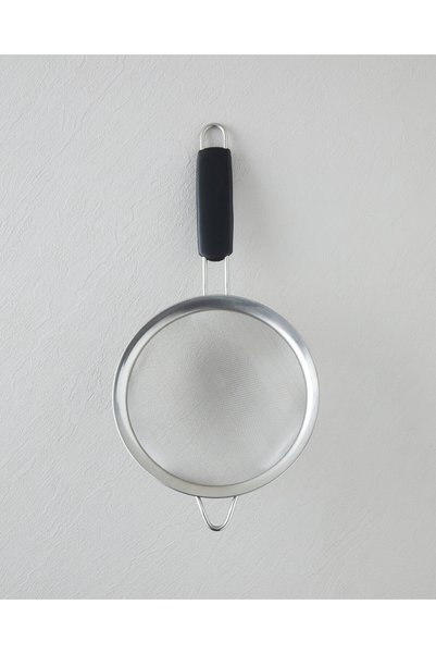 Brims Stainless Steel Strainer 18 cm Black