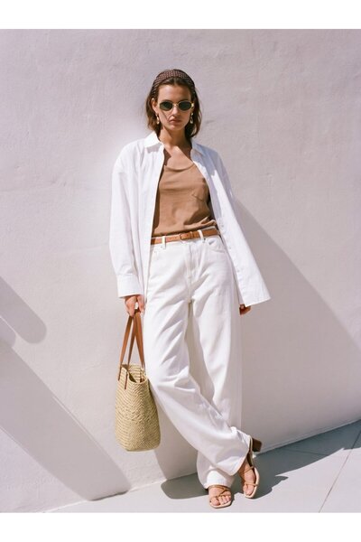 Basic Brown T-Shirt with Pockets
