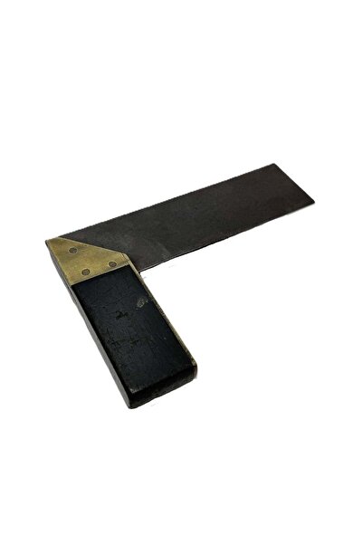 Антички дрвен столарски агол 15cm 004
